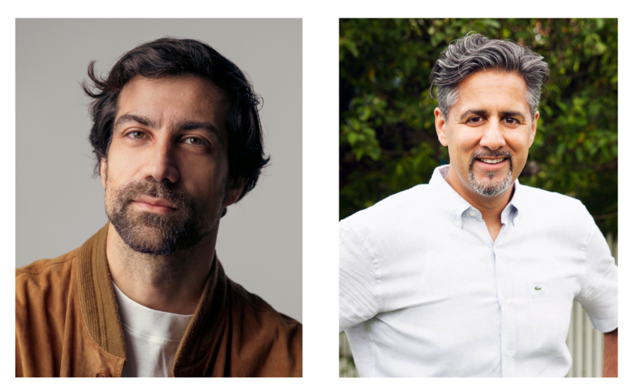 Foto: Erika Hebbert / Foto: Venstre Forfatter Zeshan Shakar og forfatter Abid Raja